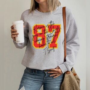 Karma Taylor and Travis Sweatshirt Size Medium